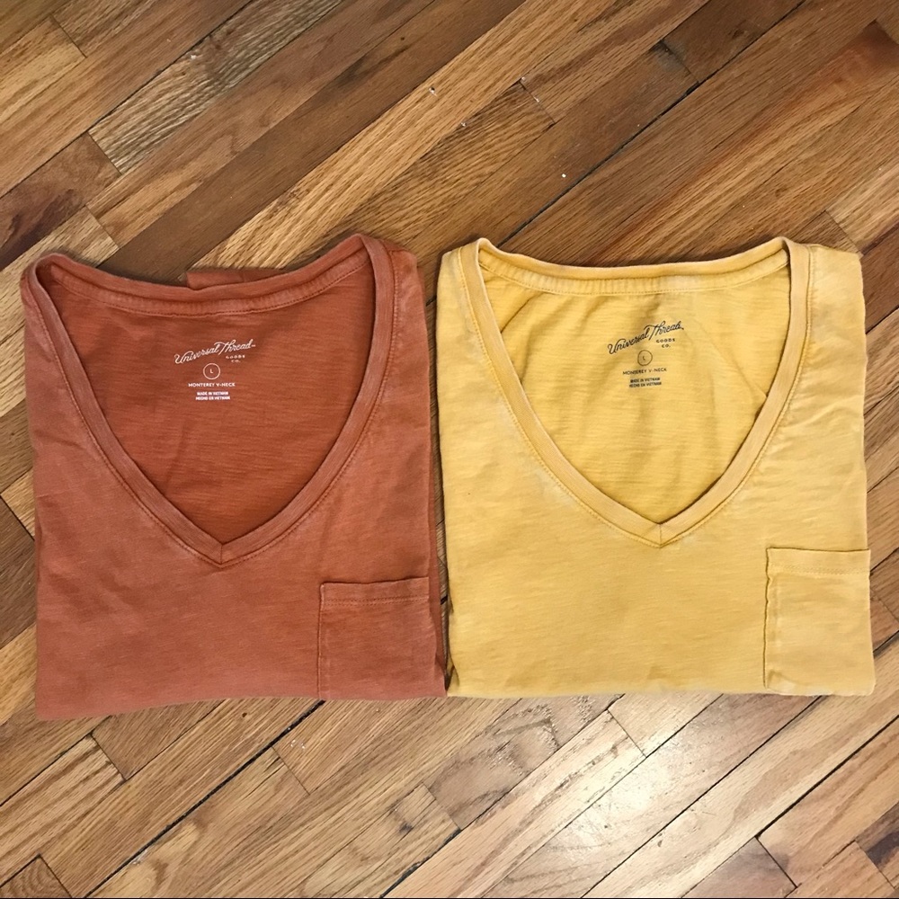 Universal Thread Shirt Bundle 🧡💛